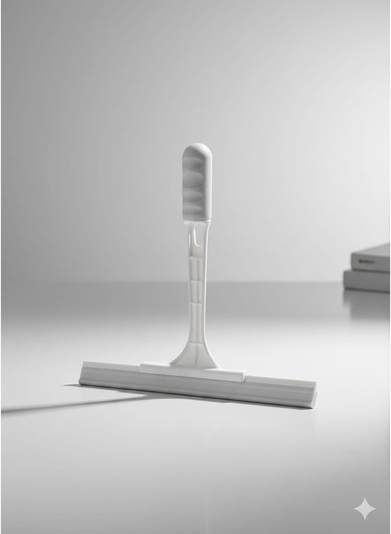 ممسحة زجاج وشبابيك بمقبض مريح – كسّاحة سيليكون قابلة للفصل لتنظيف النوافذ والمرايات بدون خطوط - Image 4